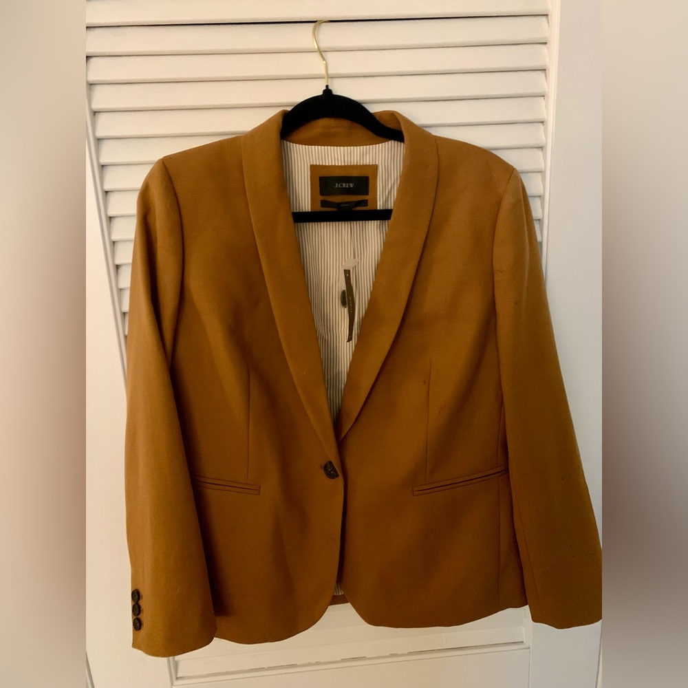 NWT J. Crew Parke Wool Blazer